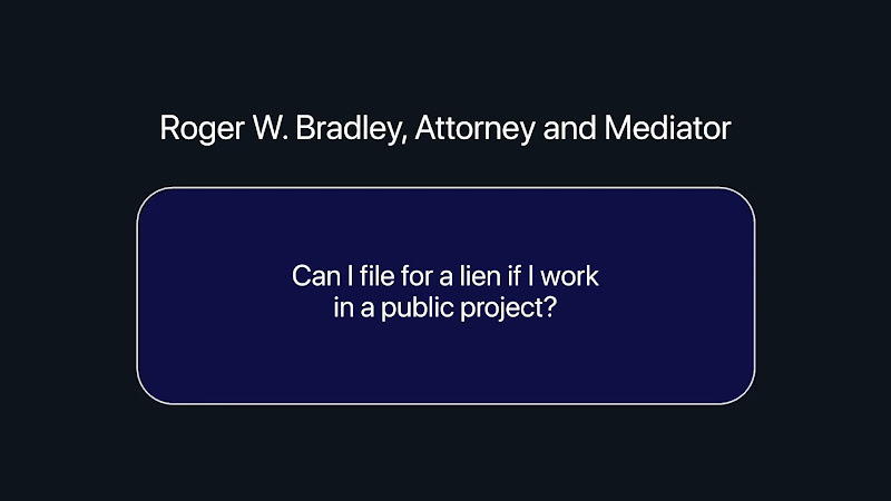 372231 roger w. bradley attorney and mediator