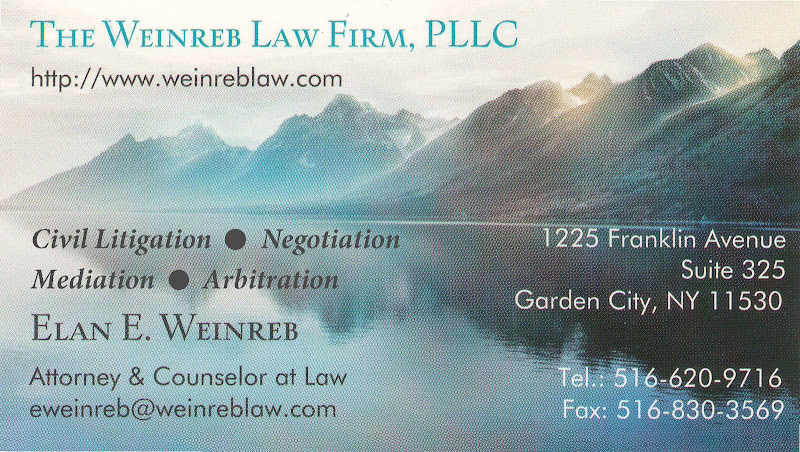 433607 the weinreb law firm pllc